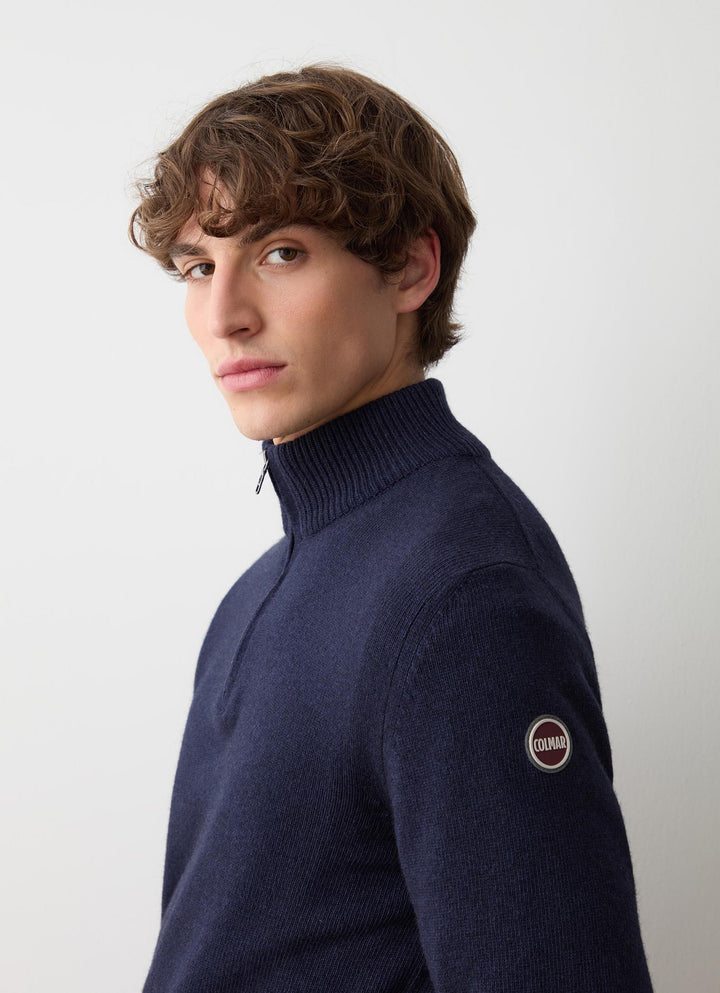 Half Zip - Navy