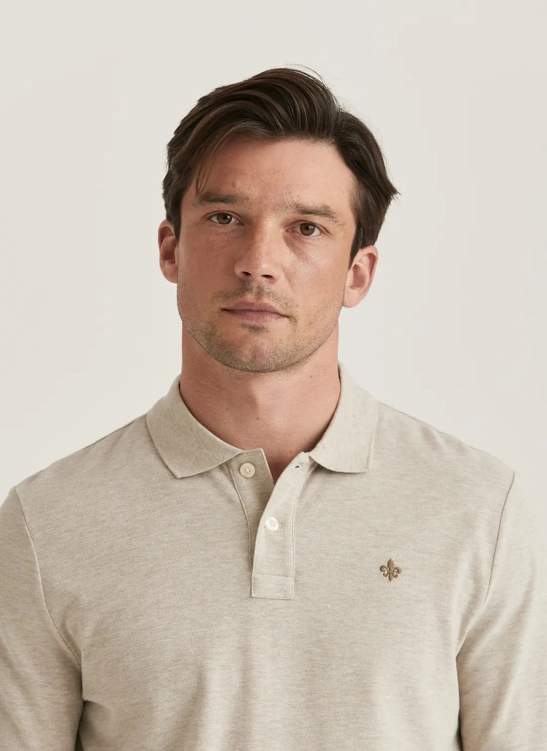 Camden LS Polo - Khaki