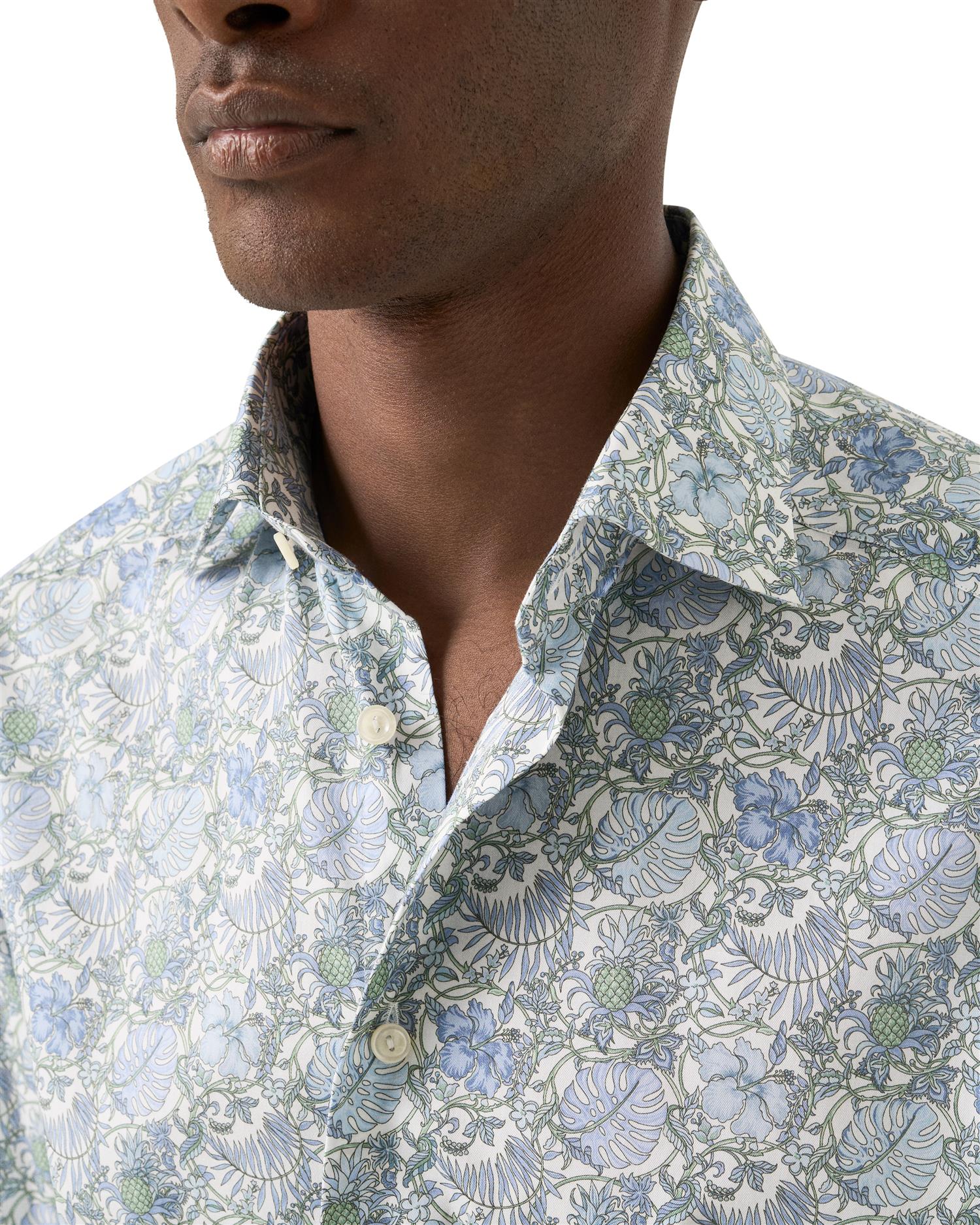 Slim Floral Signature Twill - Mønster
