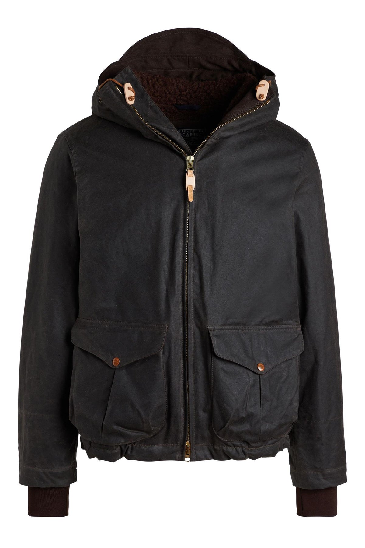 Blazer Coat Waxed - Dark Brown