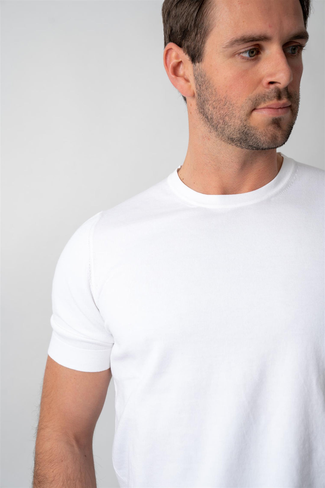 T-Shirt Crewneck - White