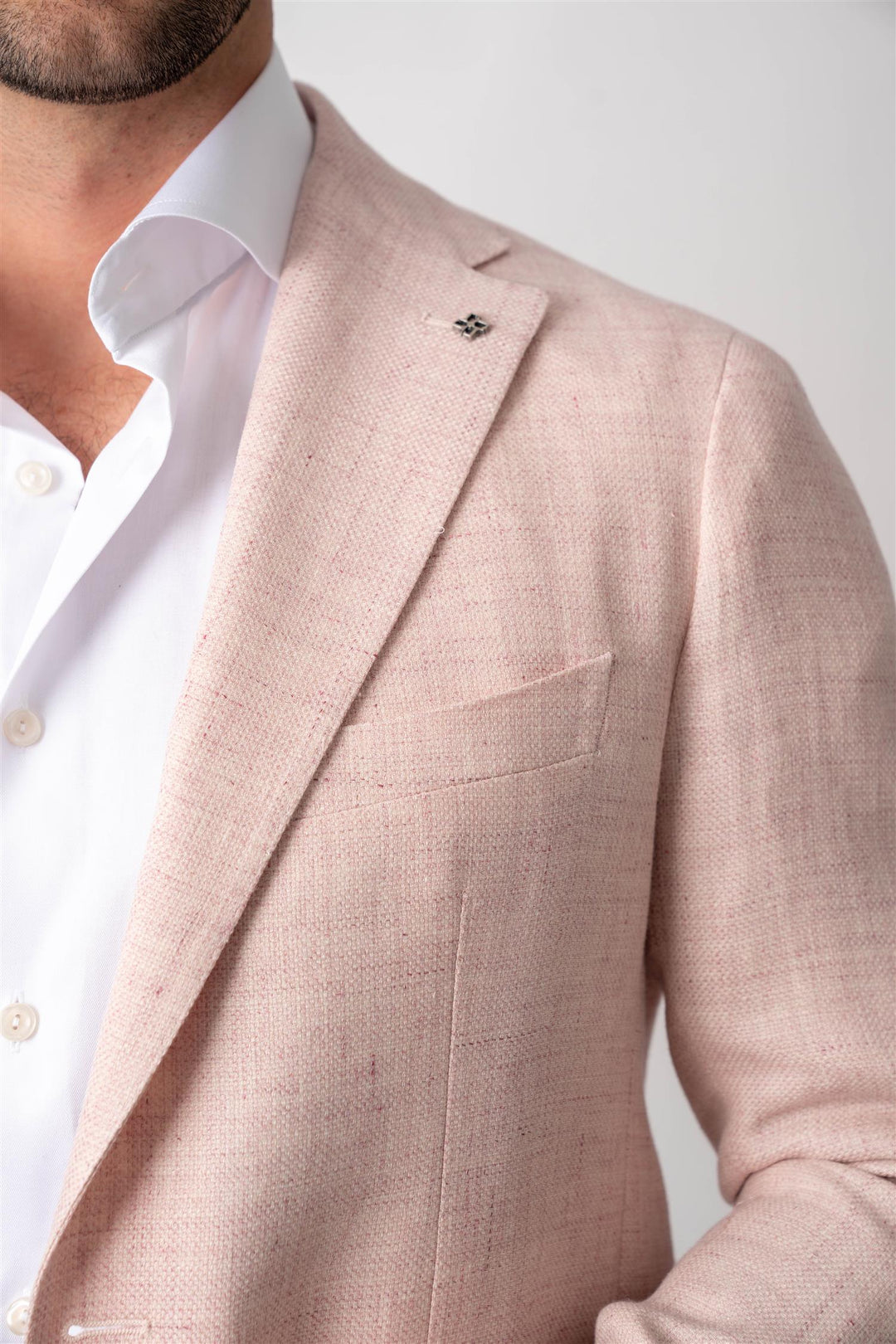 Blazer Linen - Pink