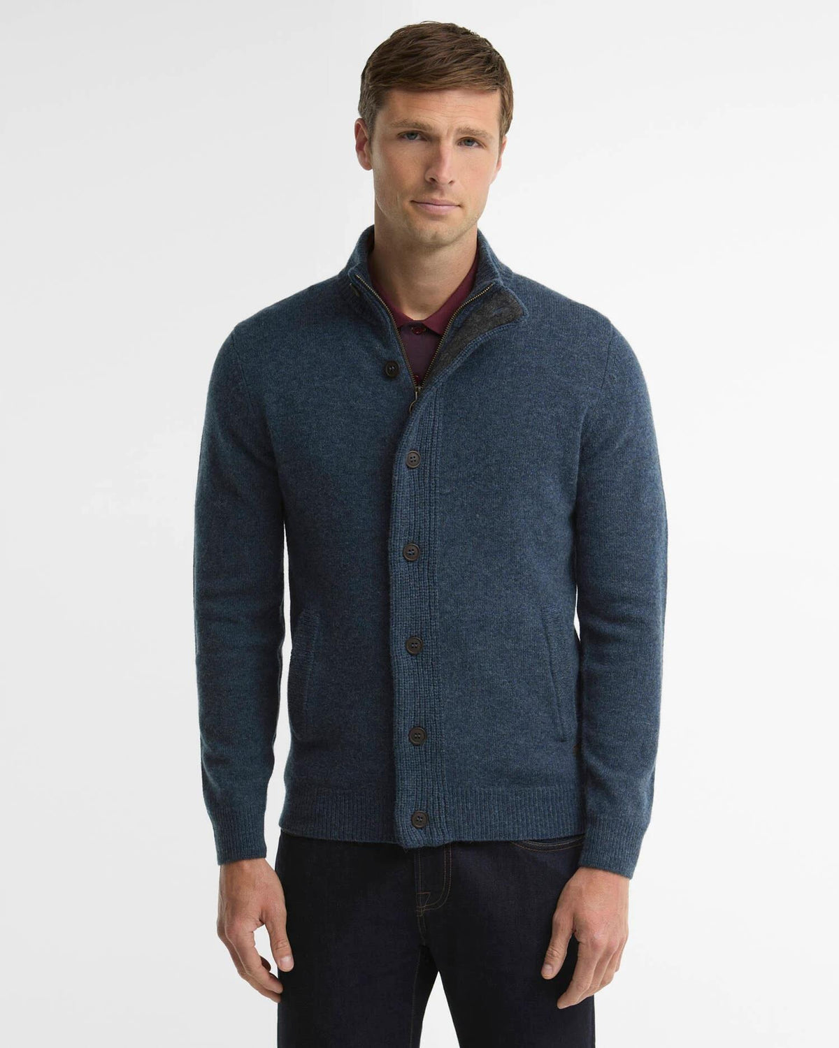 Ess Patch Zip - Dark Indigo
