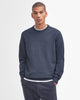 Pima Cotton Crewneck - Navy