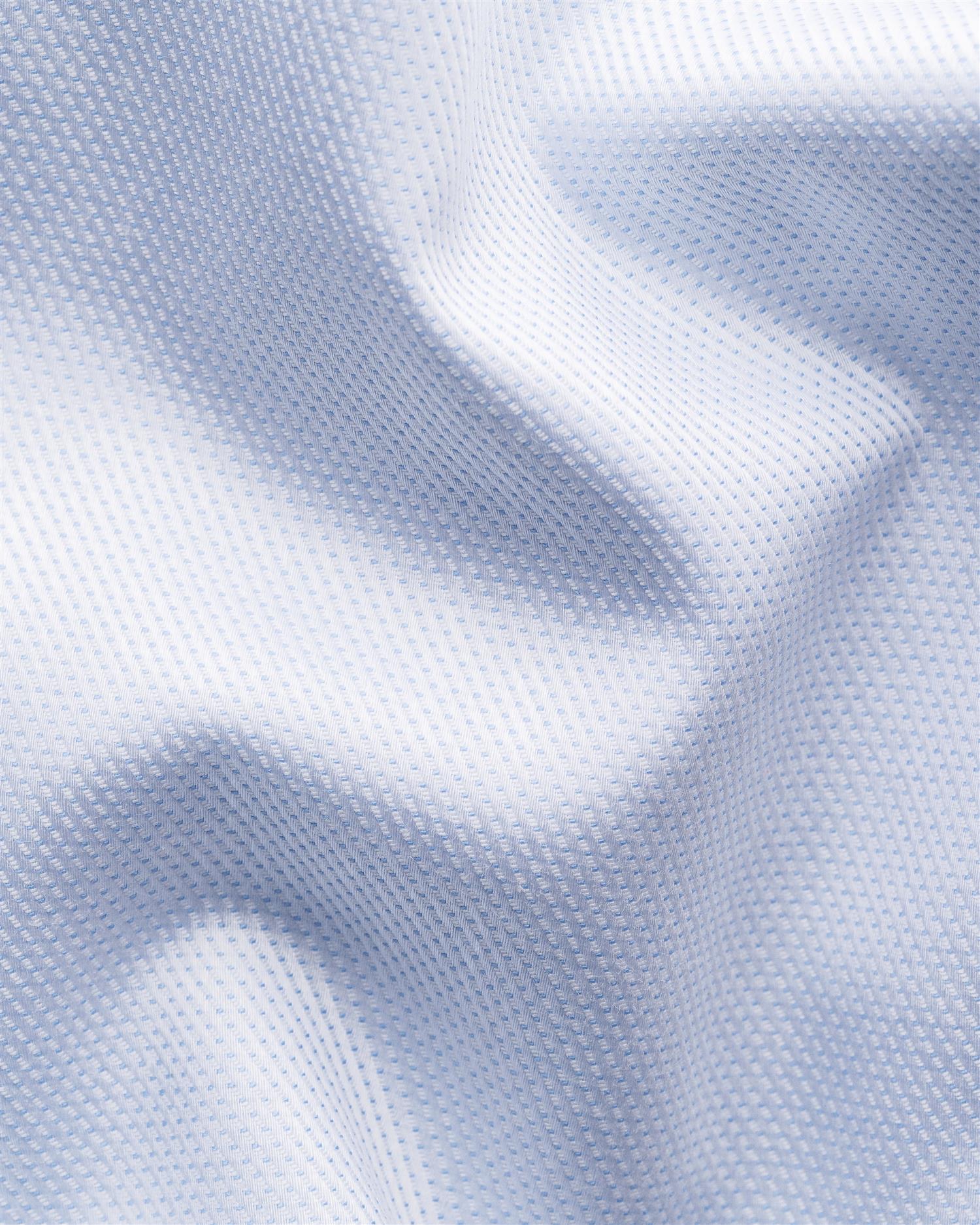 Semi Solid Twill Shirt - Grey/Blue