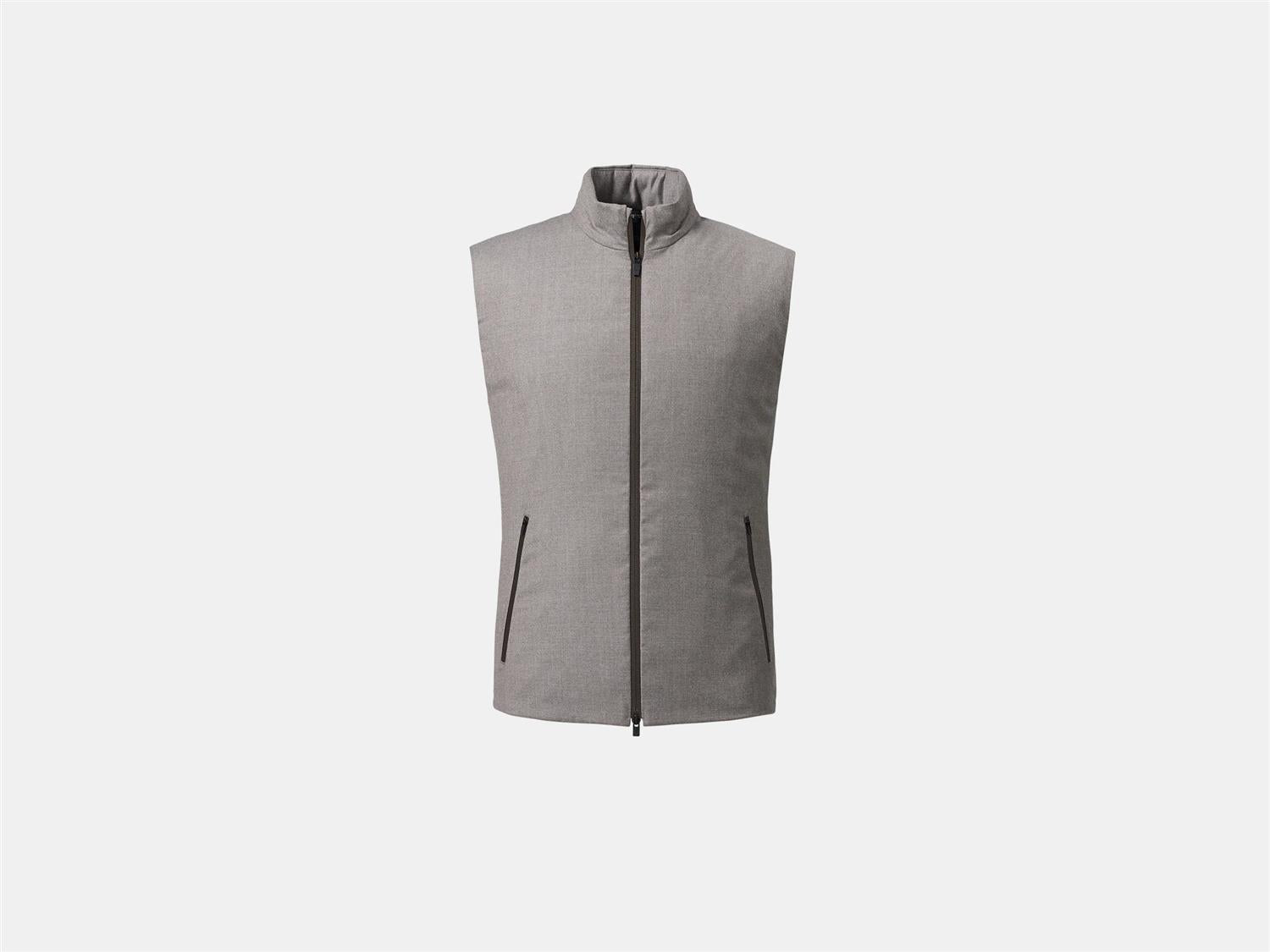 Raptor Saville Vest - Sand Wool
