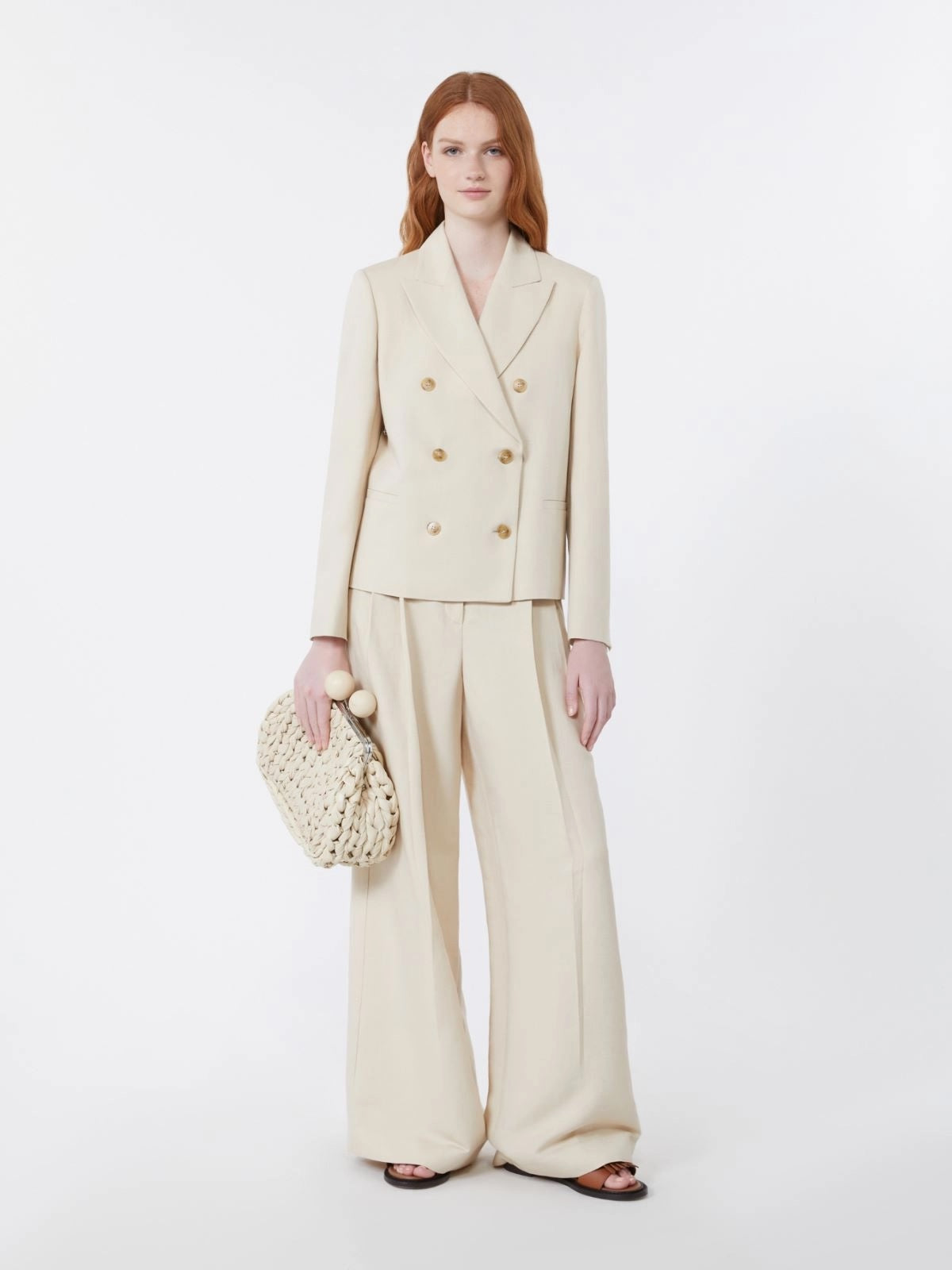 Veliero wide-leg trousers