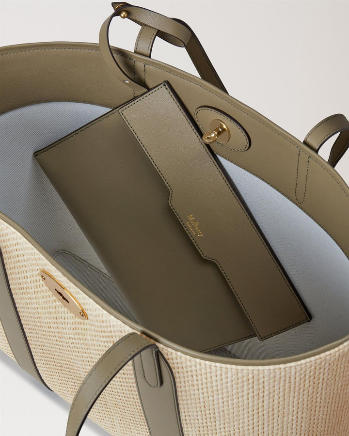 Bayswater Tote Raffia & Leather
