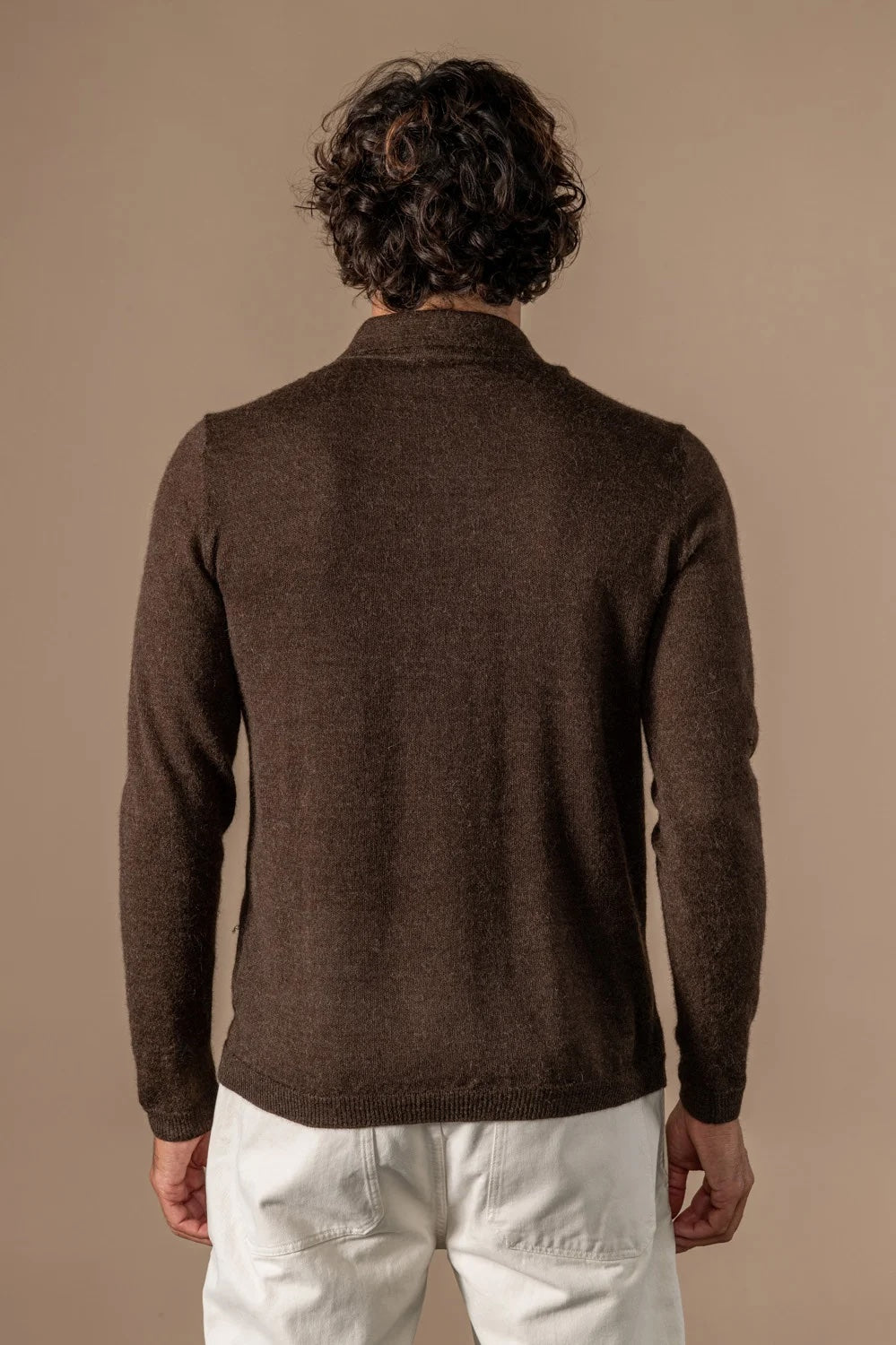 Polo Baby Alpaca - Brown