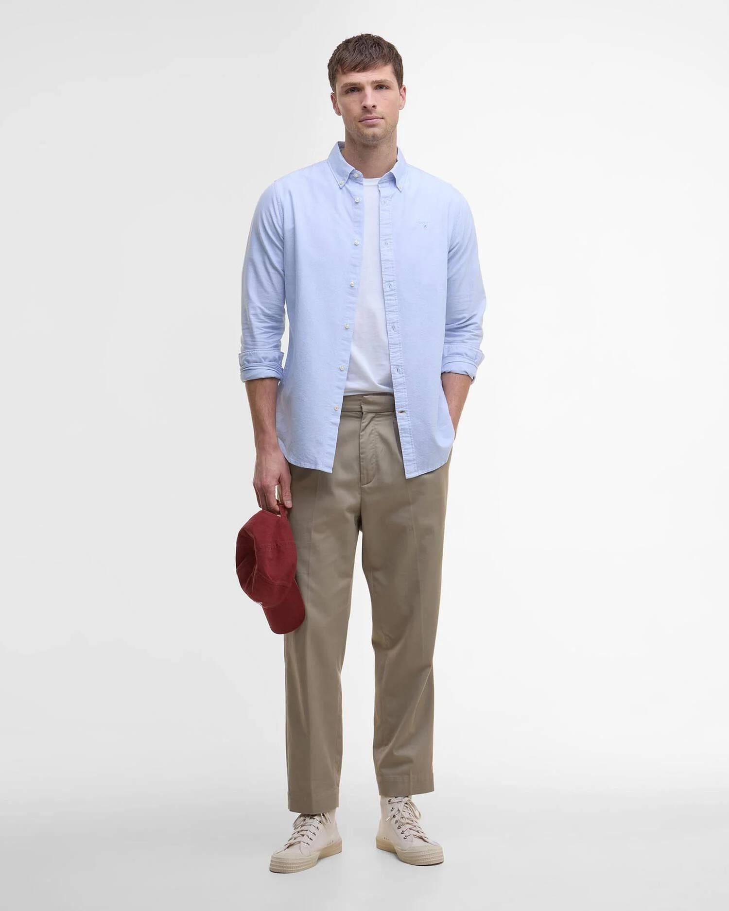 Striped Oxtown - Sky Blue