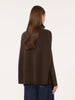 Cashmere Poncho - Brown