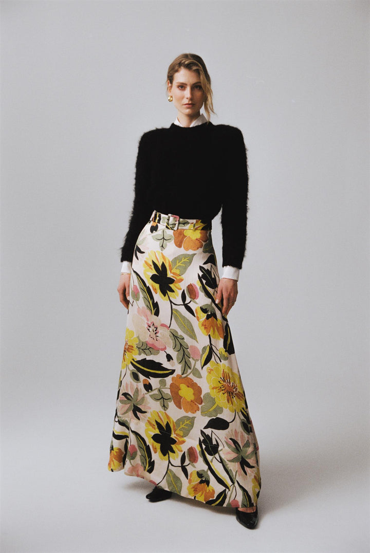 Organza Maxi Skirt