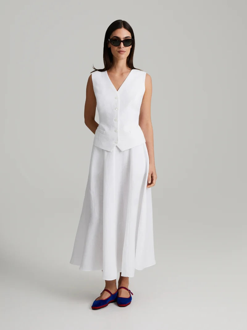 Maria Linen Vest