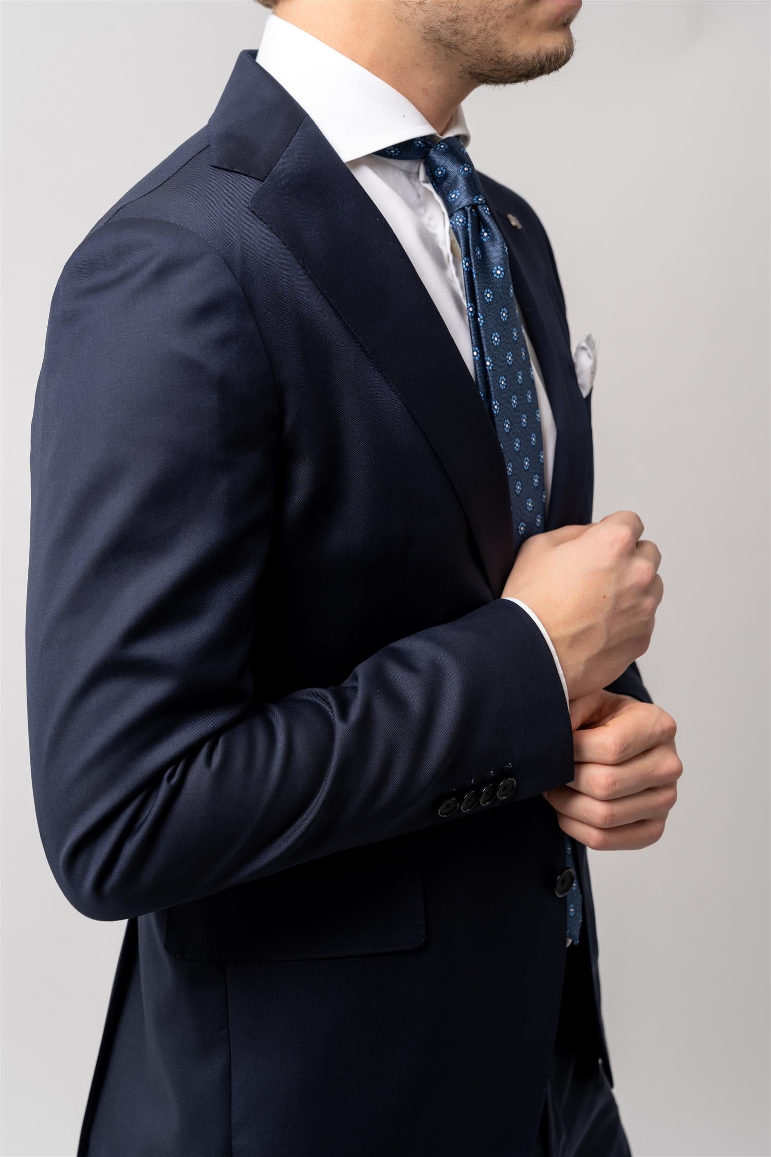 Vesuvio Blå  suit jakke