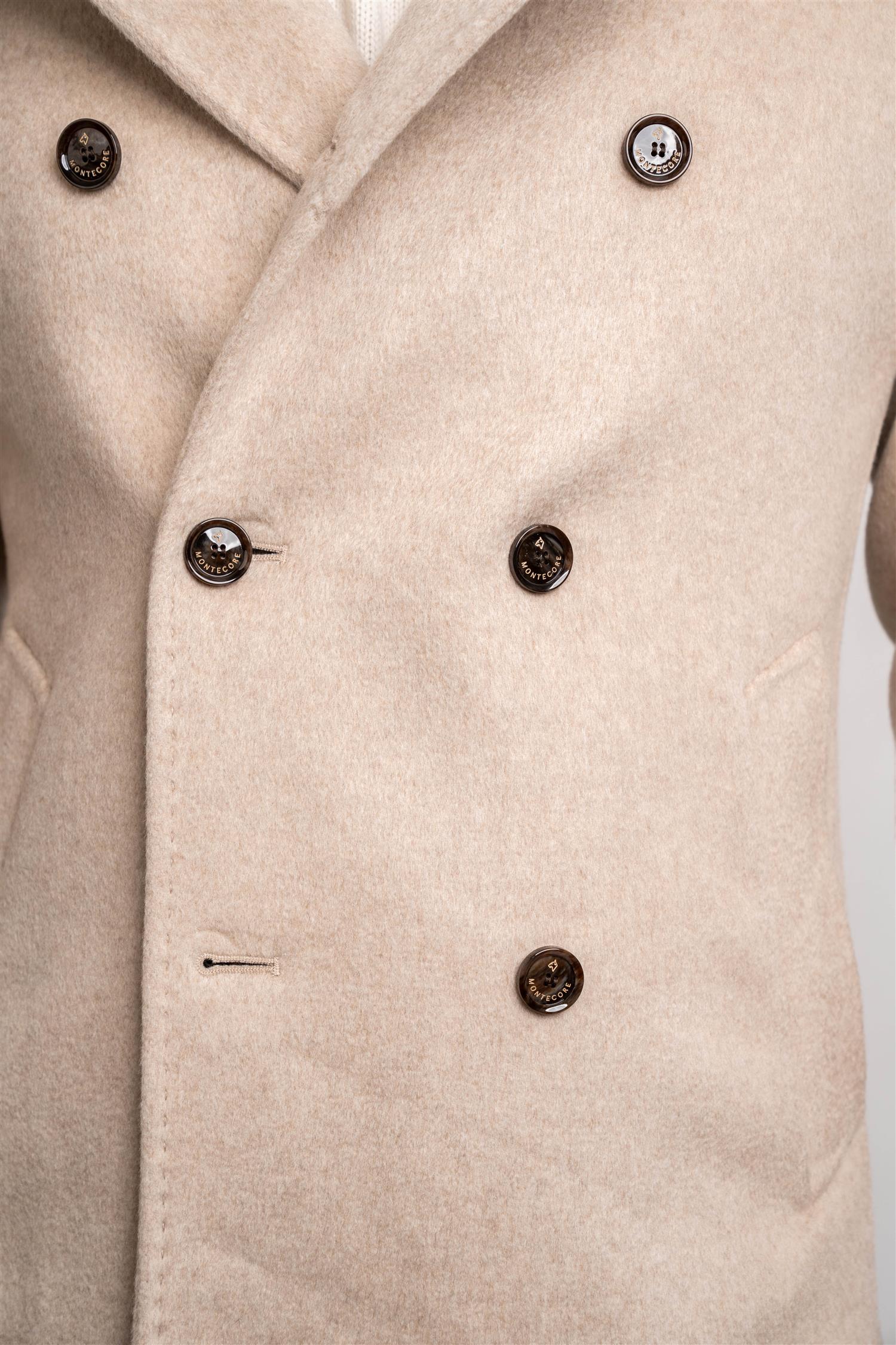 Man Coat Cashmere - Beige