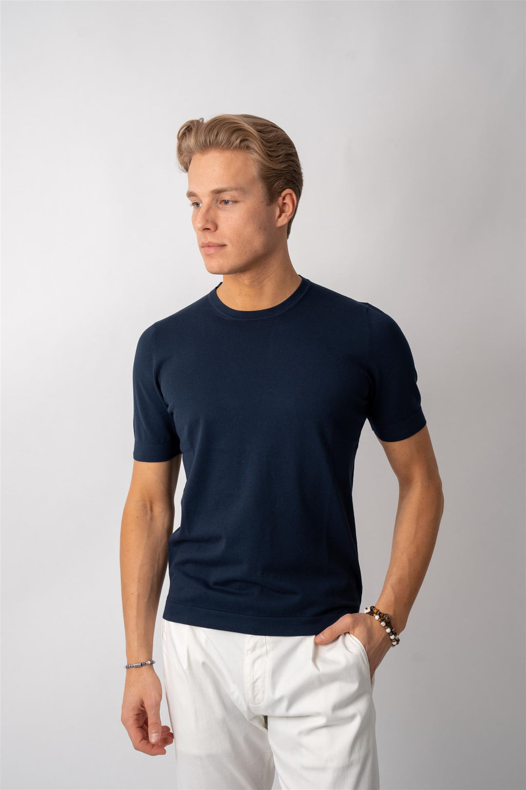 T-Shirt Crew Neck - Navy