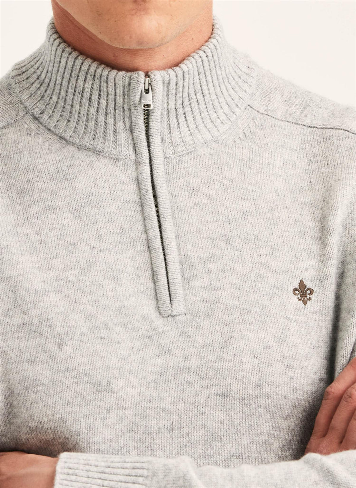 Hertford Half Zip - Grey