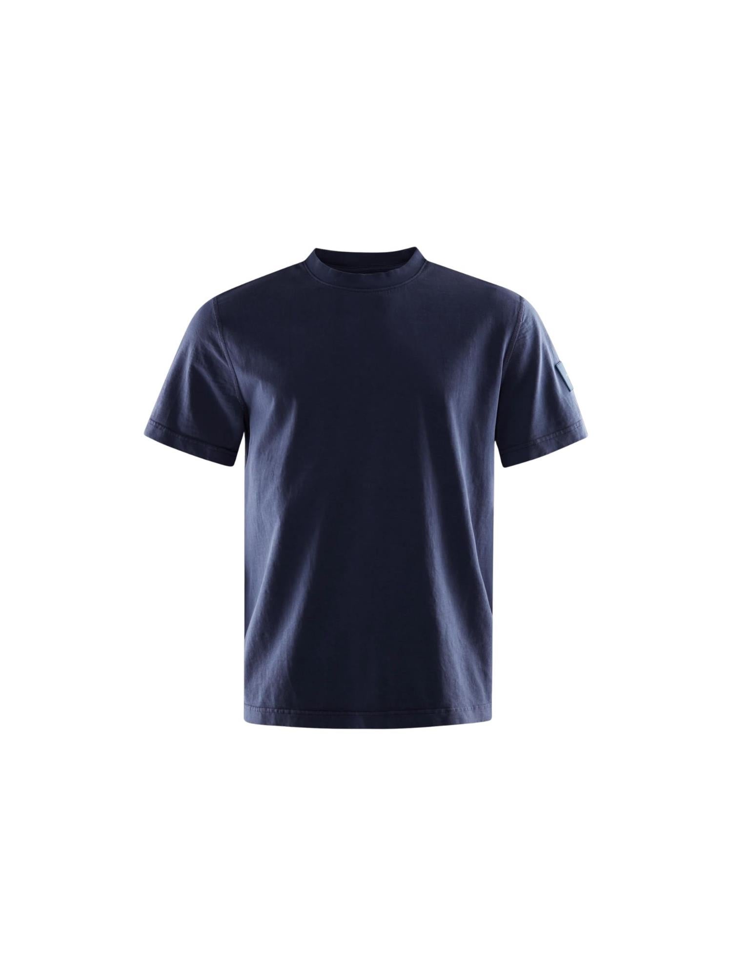 Wind Pigment Tee - Dark Navy