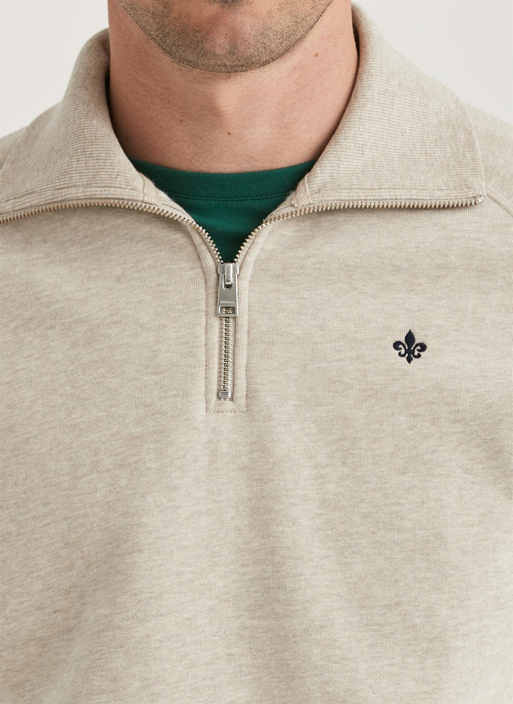 Maryon Half Zip Sweatshirt - Khaki