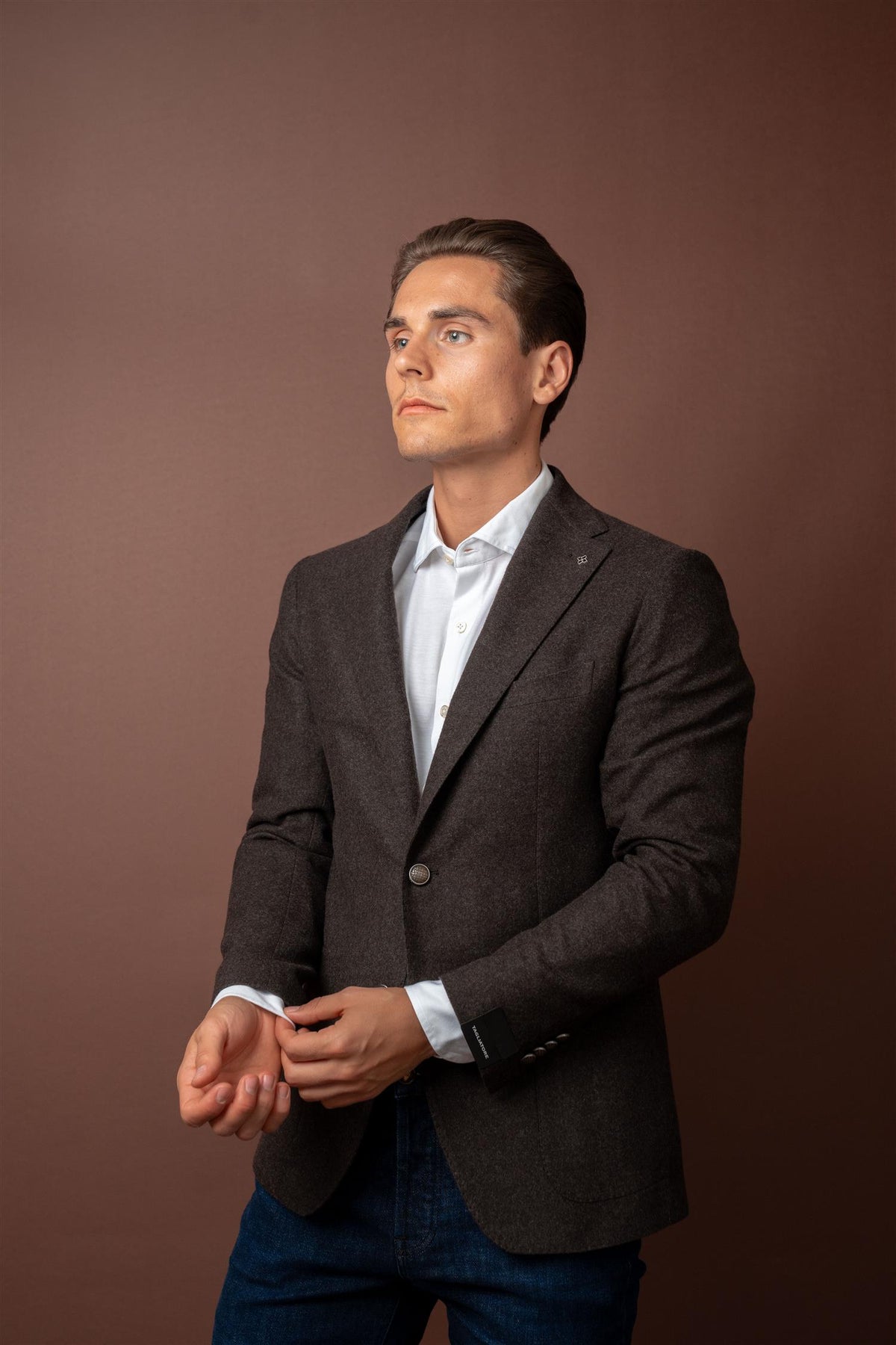 Blazer Cashmere Blend - Brown