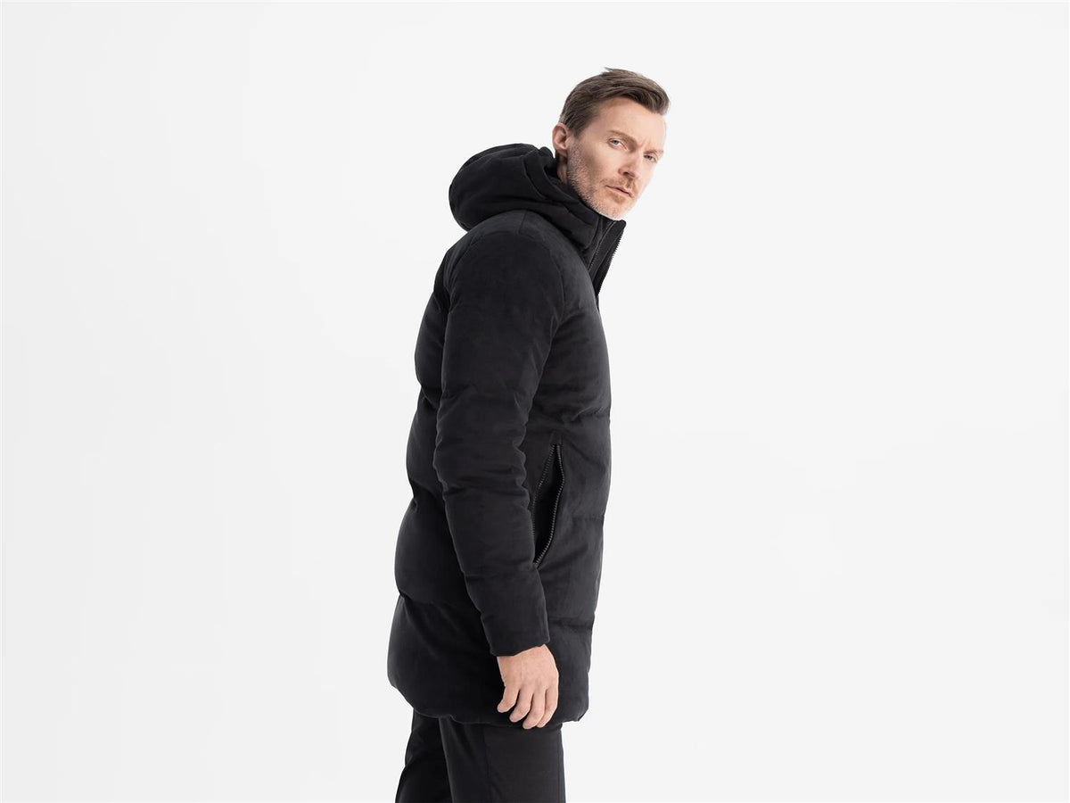 Titan Down Parka - Neosuede Black