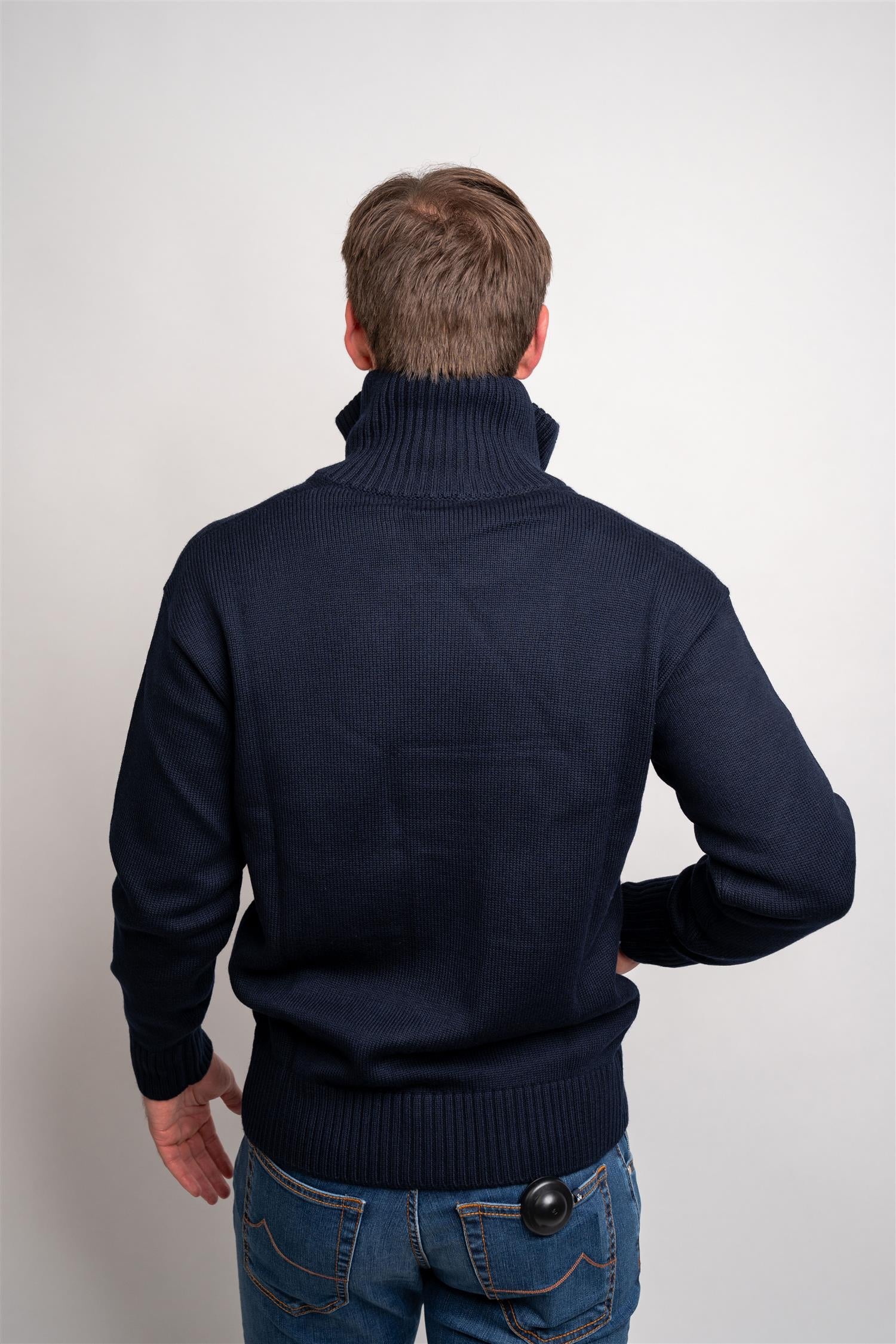 Heavy Full Zip - Navy