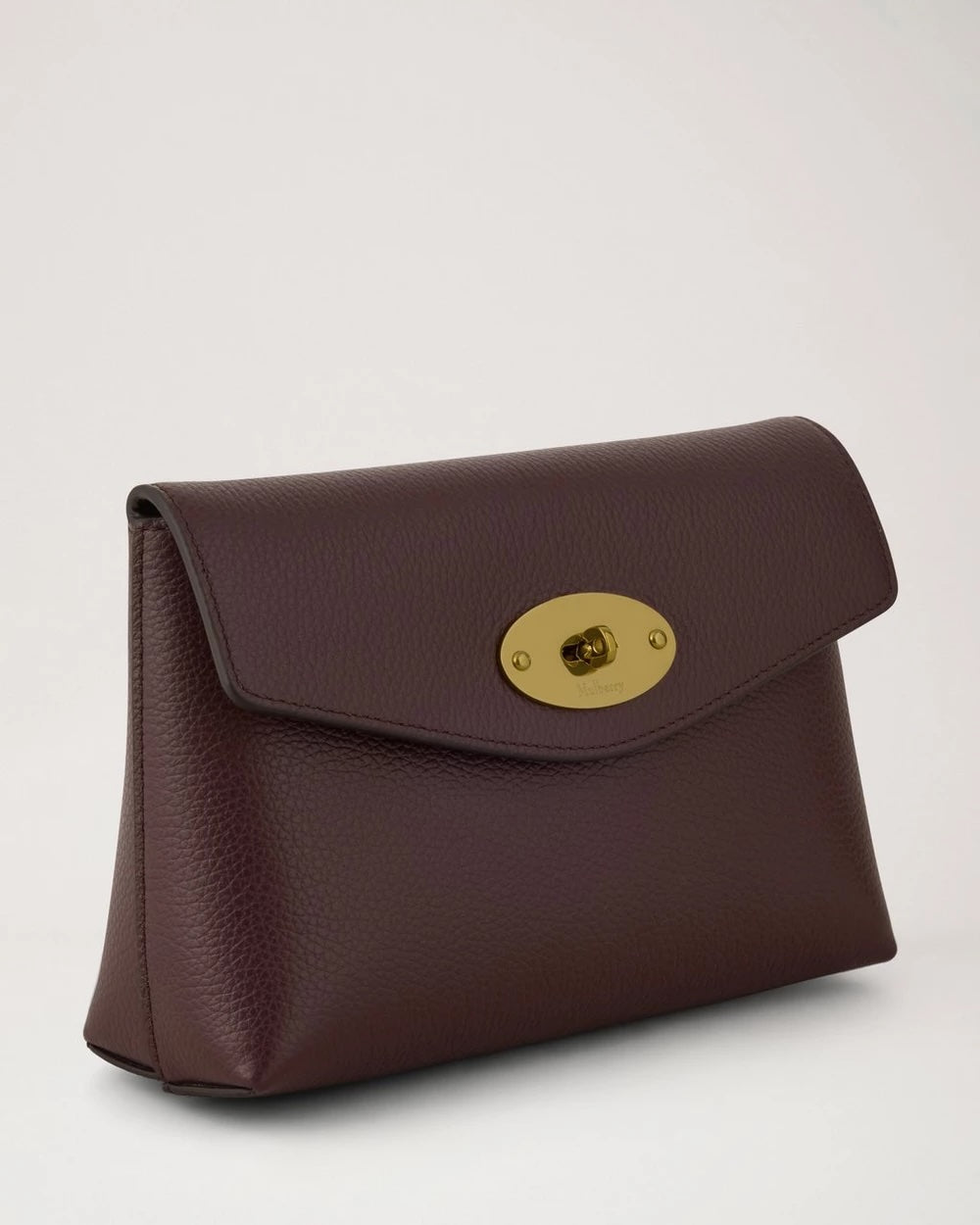 Darley Cosmetic Pouch Oxblood Small Classic Grain