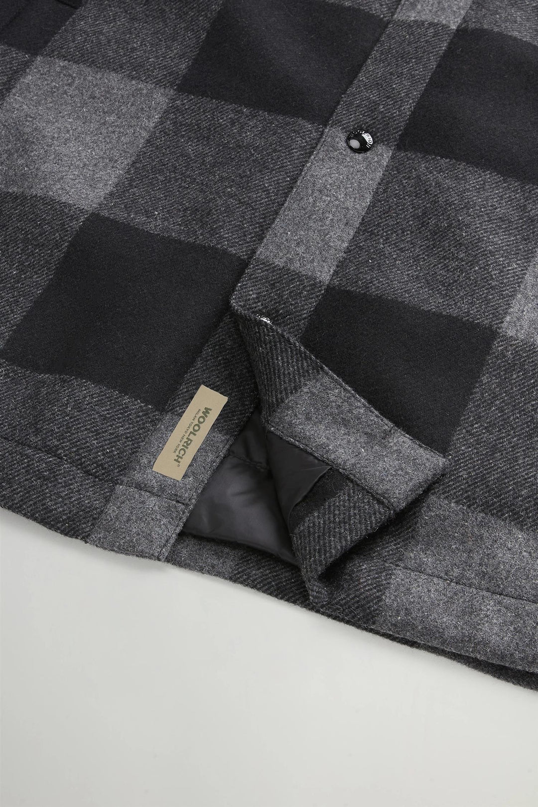 Alaskan Wool Check Overshirt - Ruter