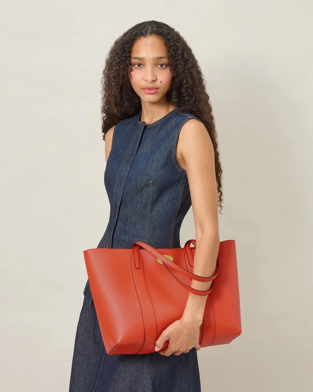 Bayswater Tote Coral Orange SCG