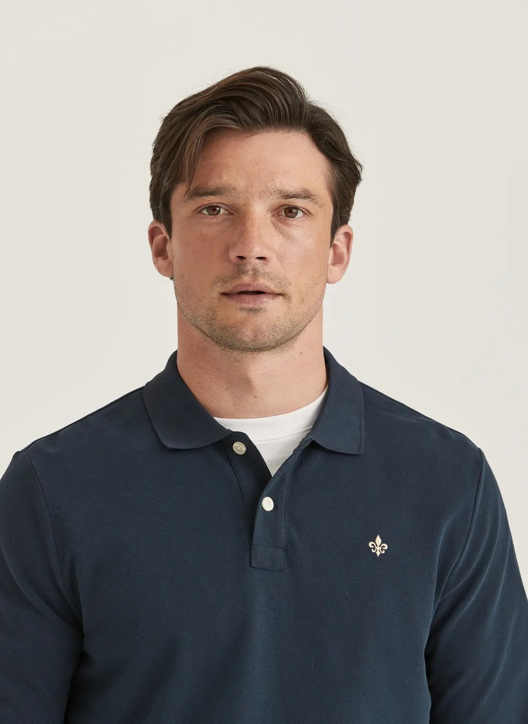 Camden LS Polo - Old Blue