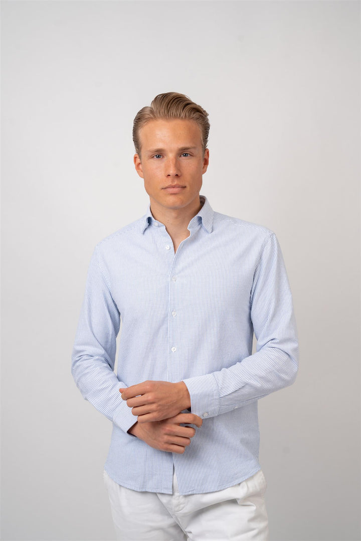 Oxford Striped - Blue