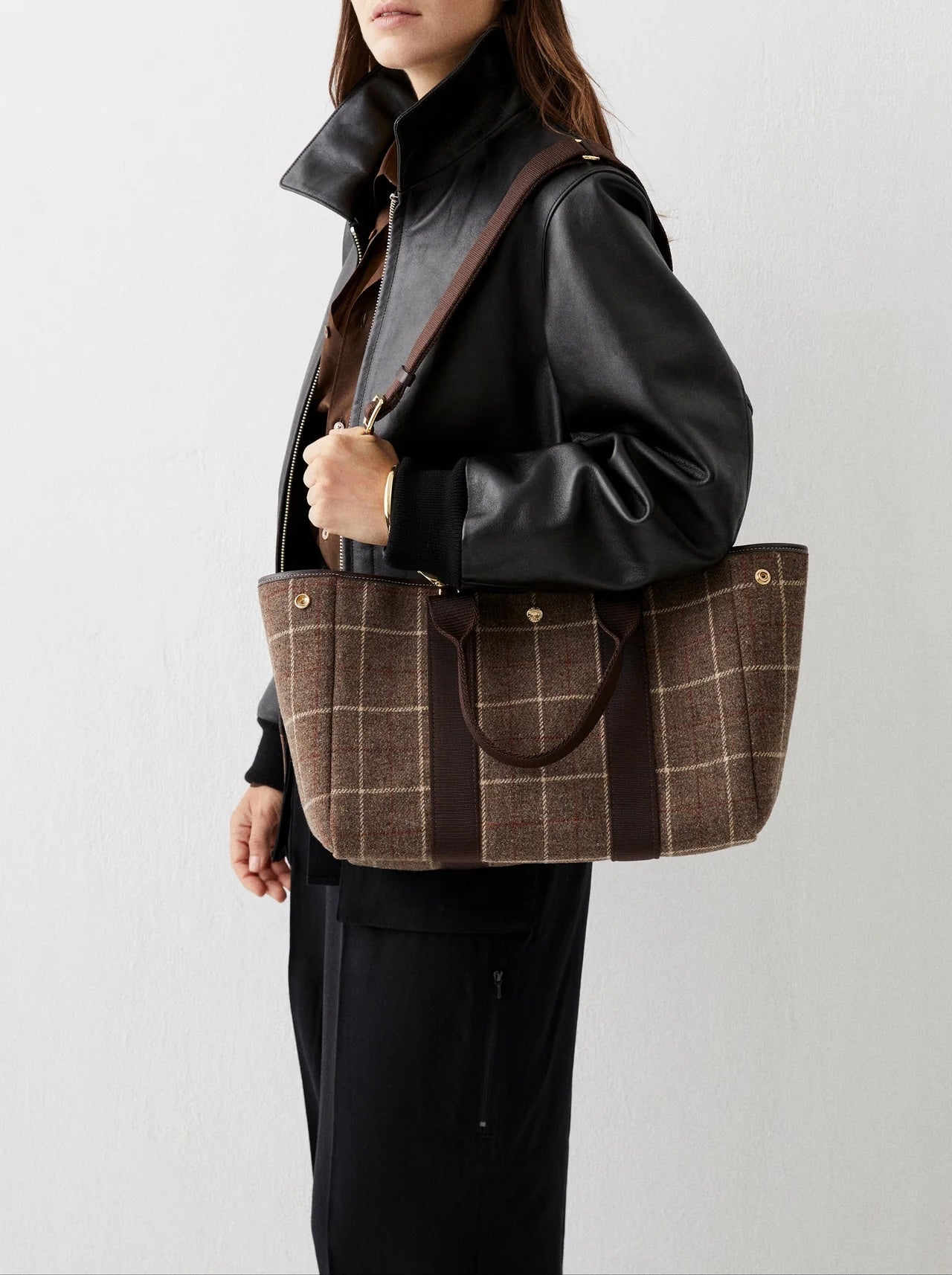 Traversée M - Hunting Tweed Brown