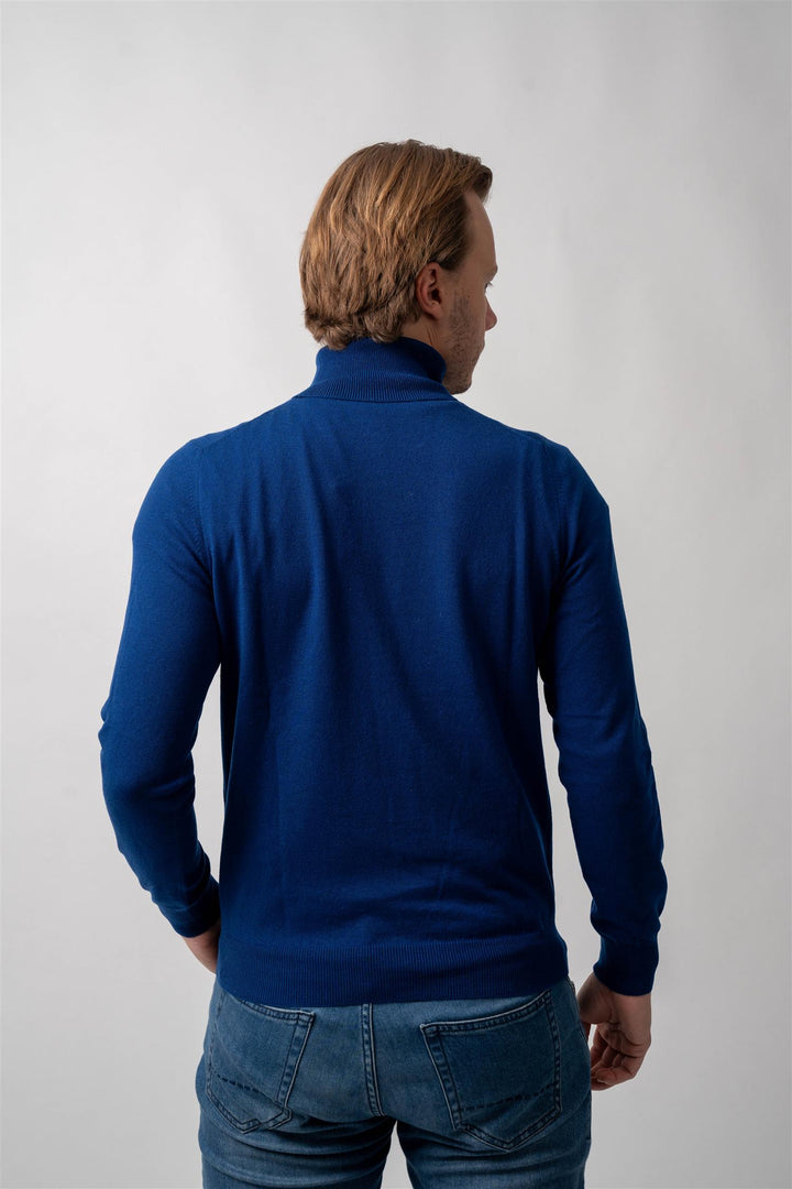 Turtle Neck - Blue