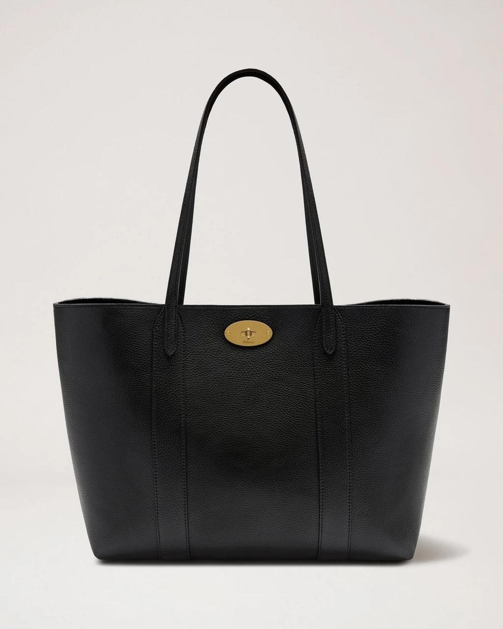 Bayswater Tote - Black Small Classic Grain