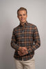 Check Flannel Shirt - Brown