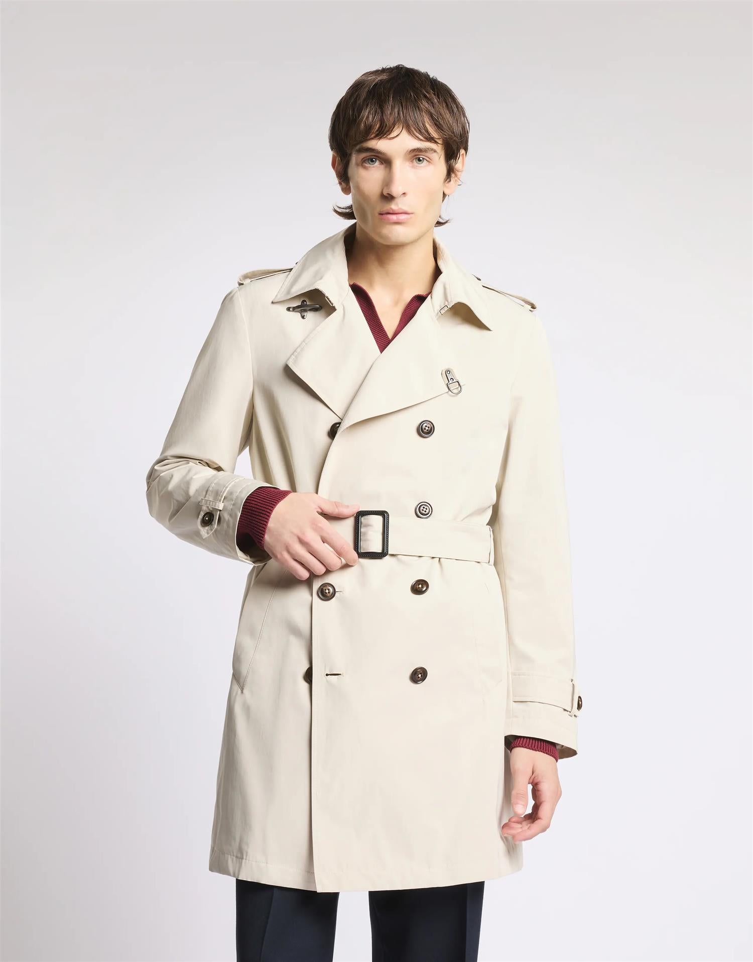 Trench Coat Regular Fit - Ivory