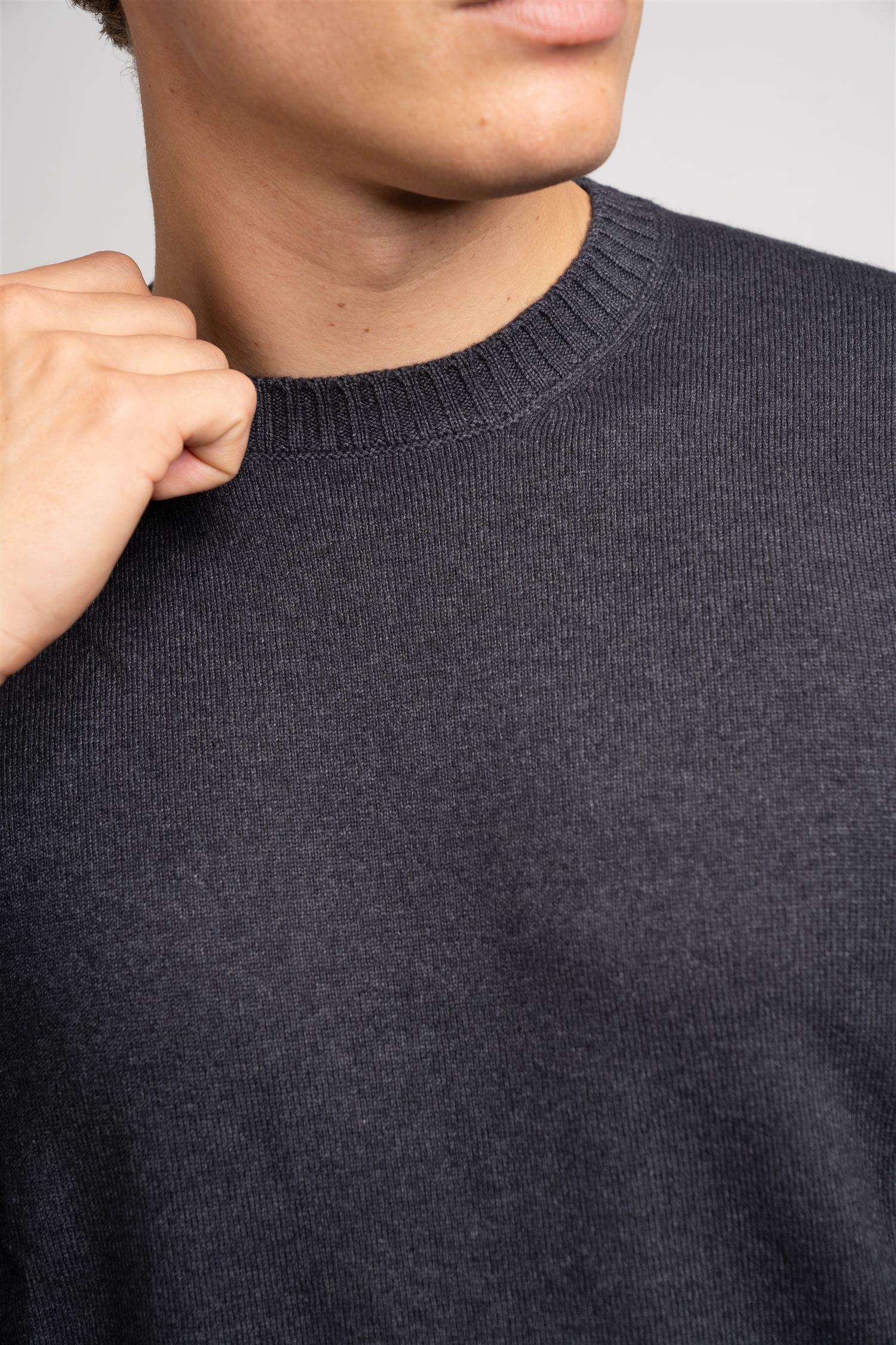 Crewneck Vintage Merino- Grey