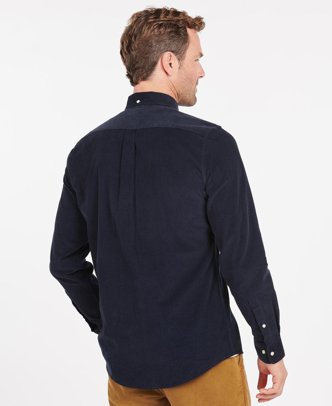 Ramsey Tailored Cord Shirt - Navy