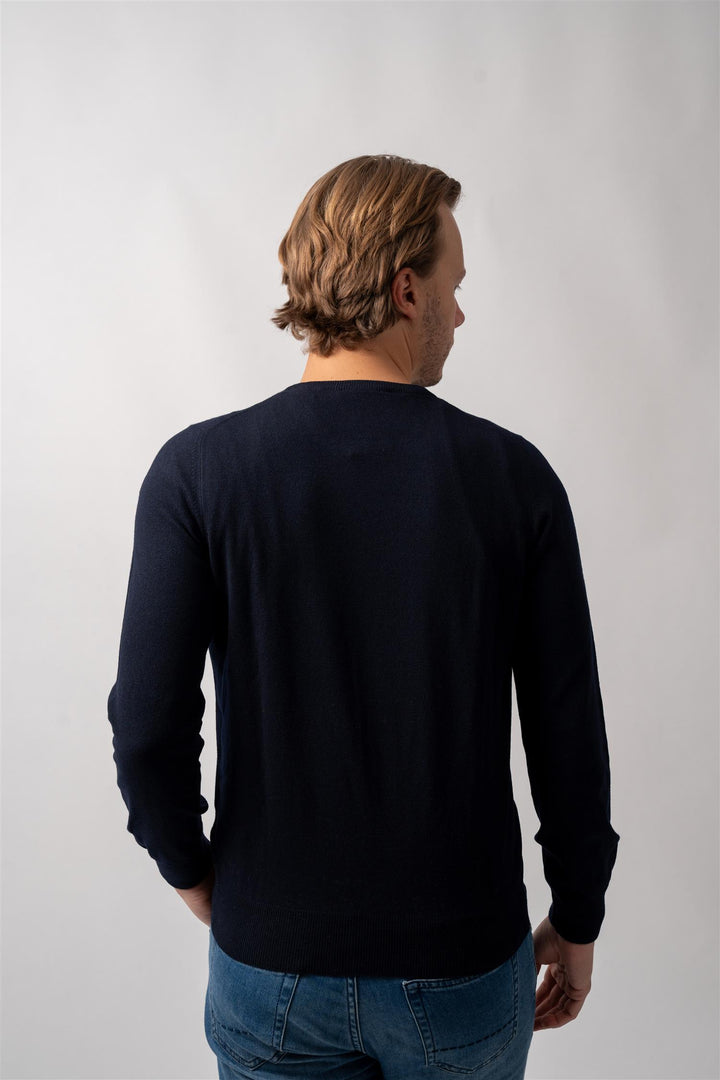 Crew Neck - Navy