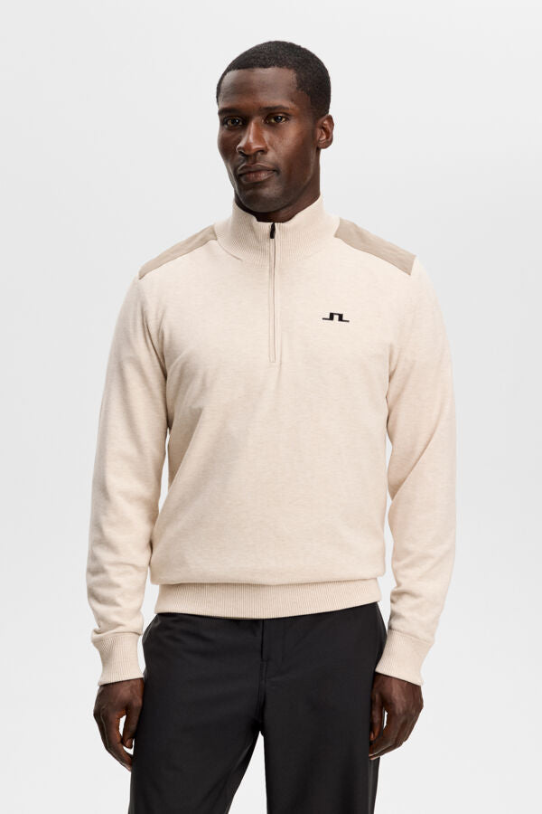 Jeffrey Windbreaker Sweater - Moonbeam