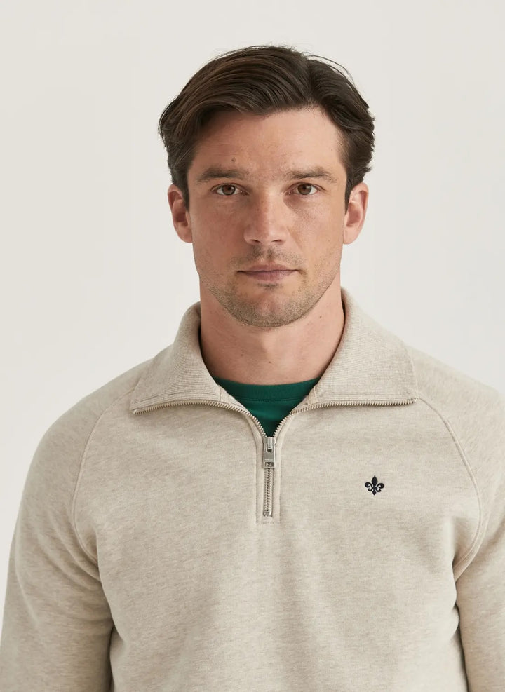 Maryon Half Zip Sweatshirt - Khaki