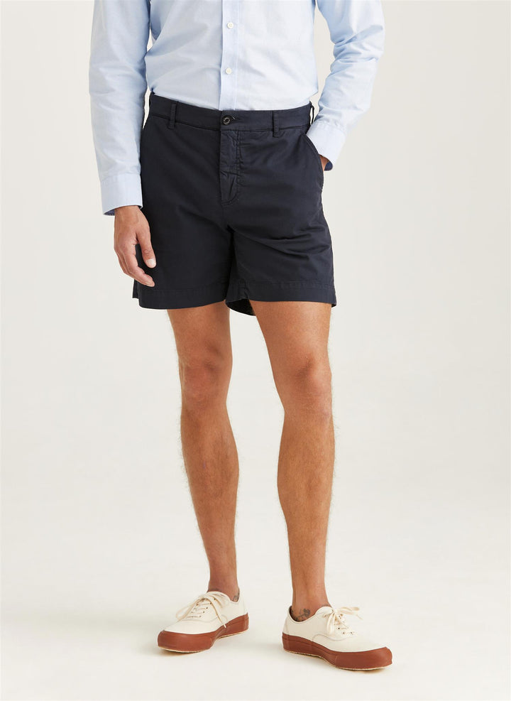 Jeffrey Summer Chino Shorts 7" - Blue