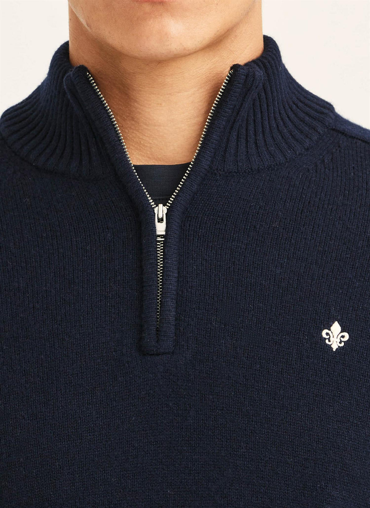 Hertford Half Zip - Navy