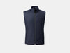 Raptor Savile Vest - Navy Melange Wool