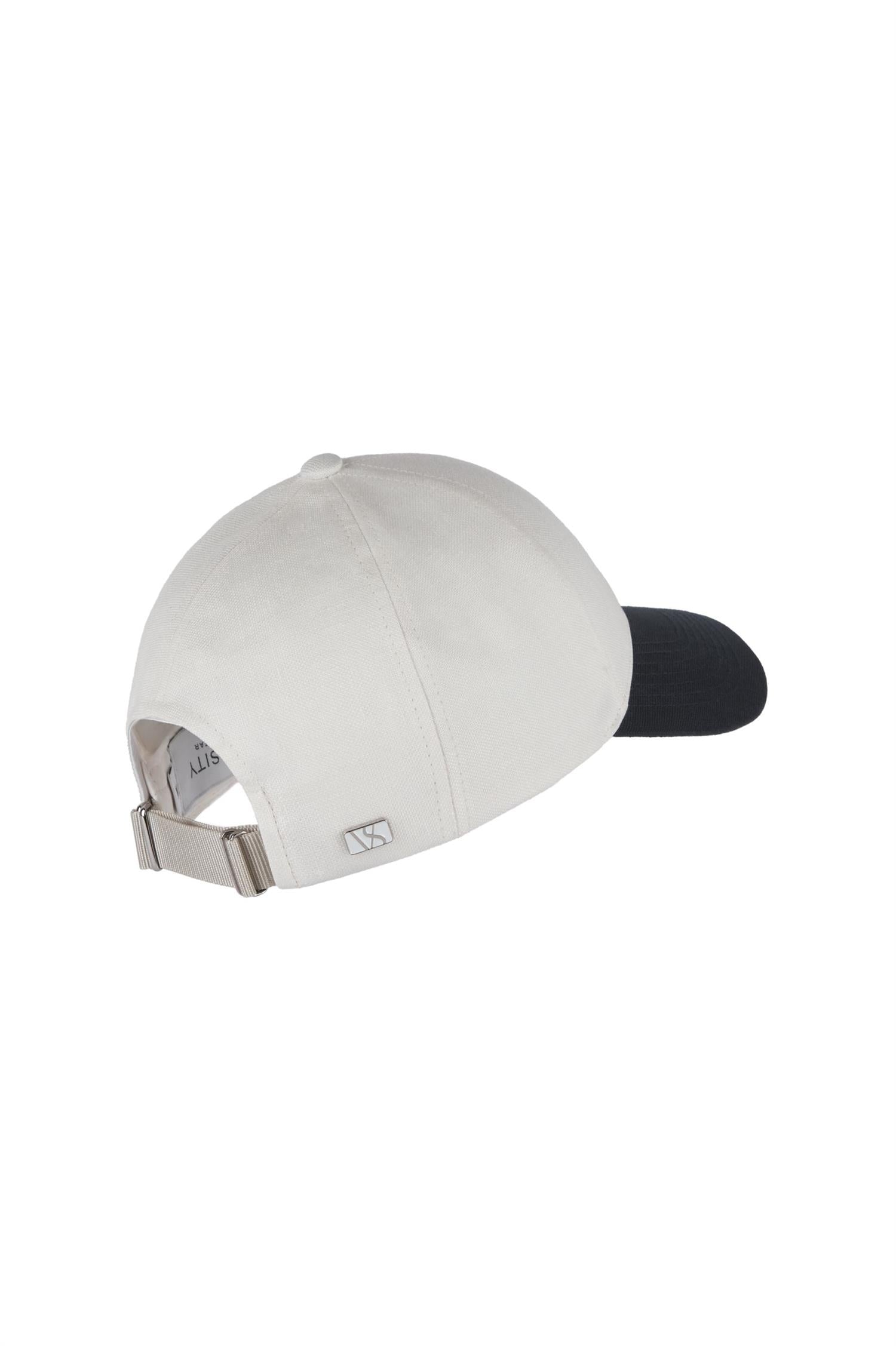 Legacy Structured Linen - Shell White Deep Navy