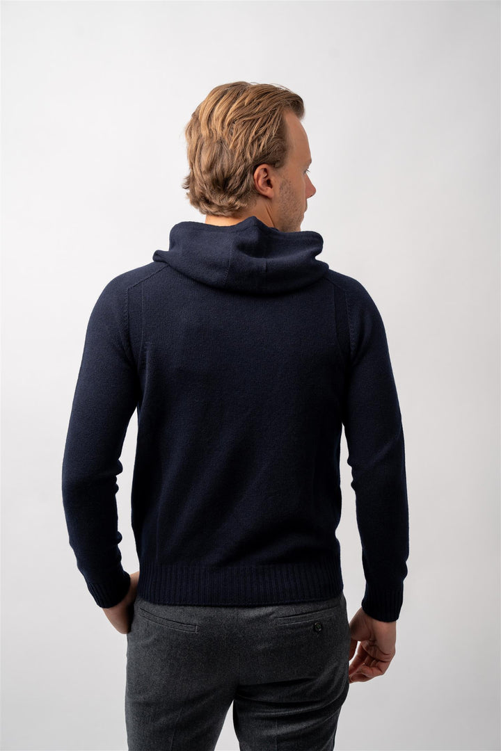 Full Zip Hoodie - Navy