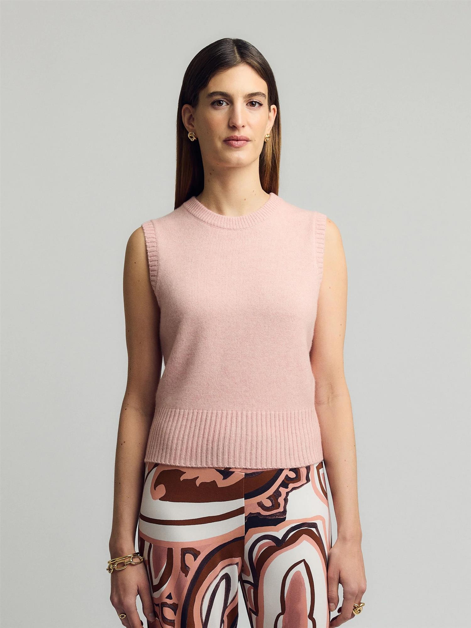 Lee Cashmere Top Hazy Pink