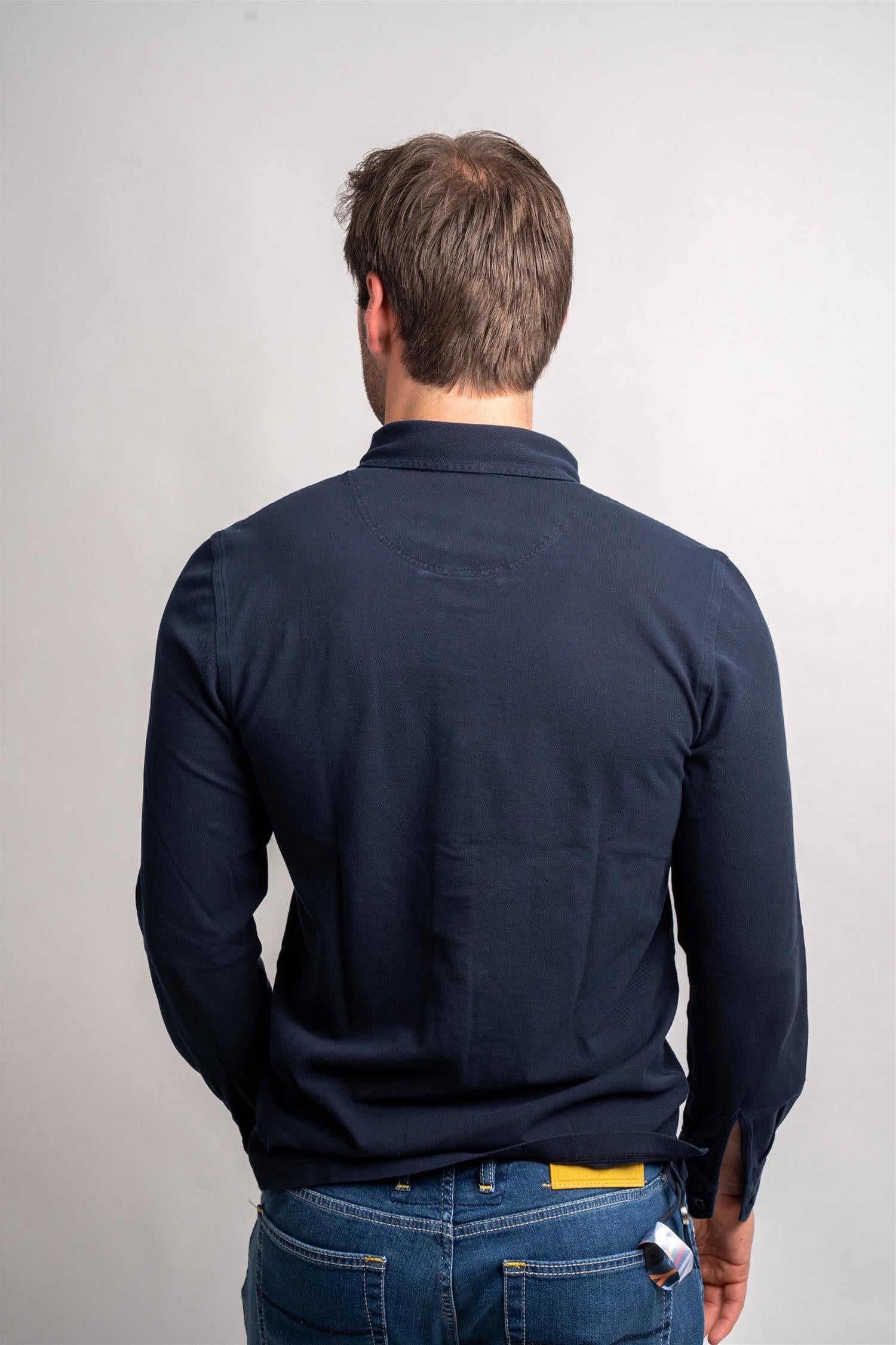 Pique Shirt - Navy