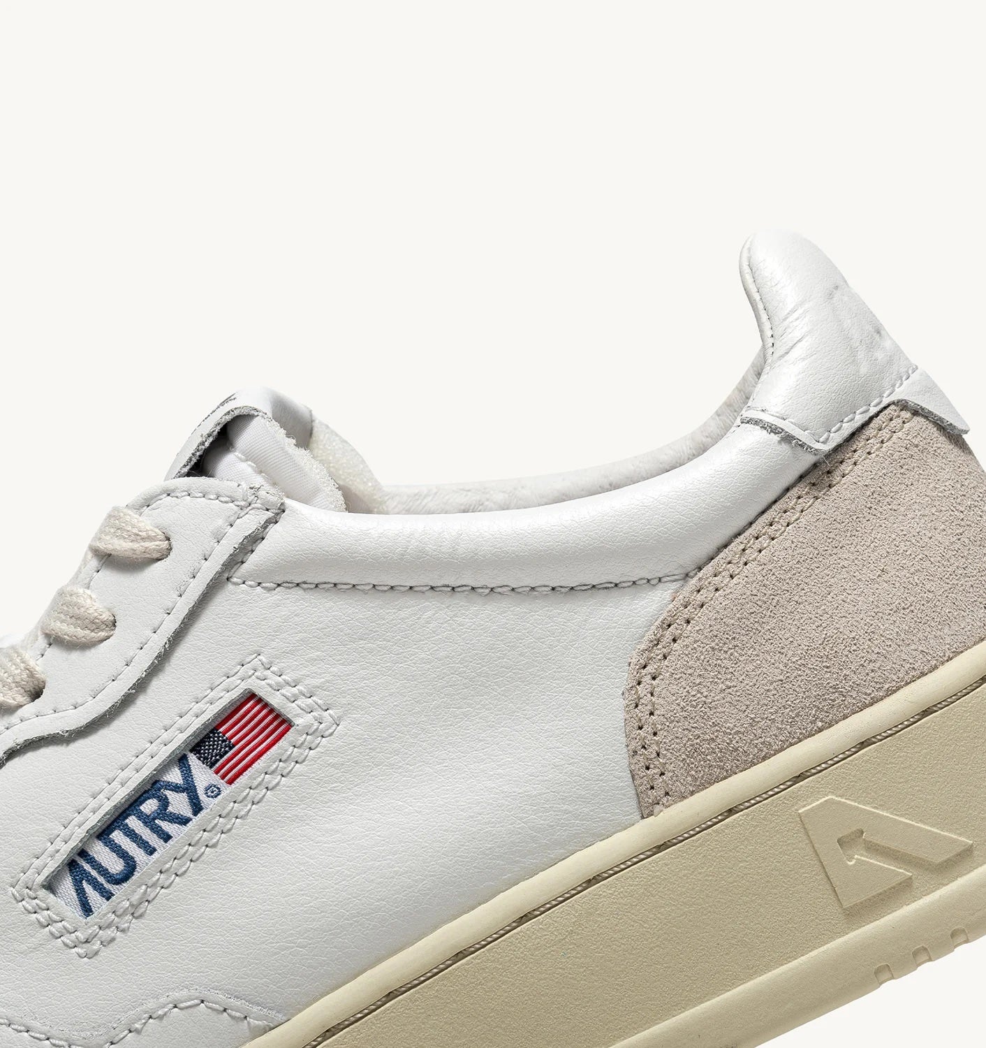 Medalist low Leate/Suede White