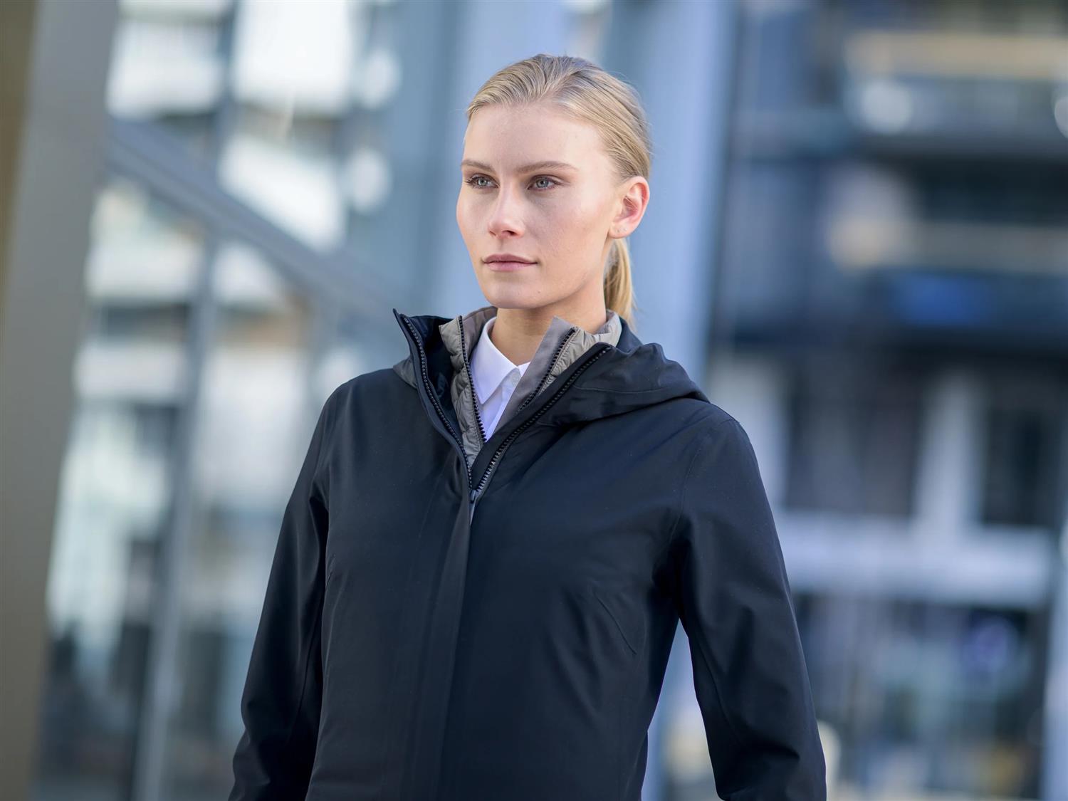 Althena Coat Pure Black